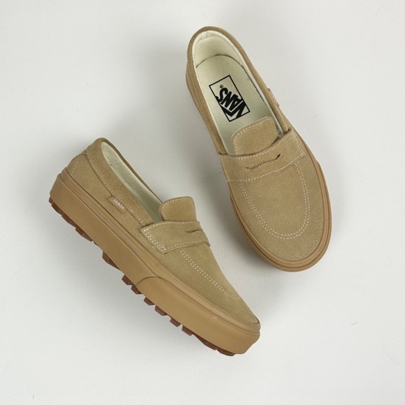 Vans Style 53 Suede Tan Slip-On Loafer - Picture 1 of 10